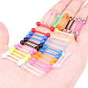 36Pcs Glow in the Dark Acrylic Straight Barbell Tongue Rings Set FS-WG0C136-01-1