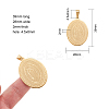 304 Stainless Steel Pendants STAS-CJ0004-05-2
