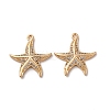 Brass Micro Pave Cubic Zirconia Pendants KK-Z112-08G-1