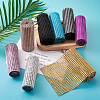 Plastic 24 Rows Rhinestone Mesh Wrap Roll AJEW-TA0001-09-19