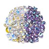 49Pcs 10 Style Electroplate Glass Charms GLAA-YW0003-48-2