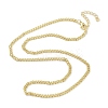 Brass Chain Necklaces Makings NJEW-L170-13G-1