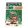 Christmas Theme Plastic Packing Pouches Drawstring Bags ABAG-Q053-03C-2