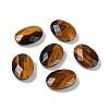 Natural Tiger Eye Cabochons G-O175-15D-01-1