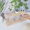 2-Tier Wooden Jewelry Organizer Display Risers ODIS-WH0058-18B-3