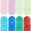 80G 8 Colors Transparent Round Caviar Beads FIND-SC0010-62-1