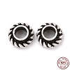 925 Sterling Silver Bead Caps STER-D036-23AS-1
