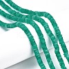 Handmade Polymer Clay Beads Strands CLAY-R089-6mm-166-5