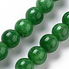 Natural Mashan Jade Round Beads Strands X-G-D263-10mm-XS13-2