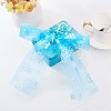 Snowflake Deco Mesh Ribbons OCOR-P010-G13-6