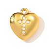 304 Stainless Steel Pendants STAS-OY003-34G-1
