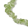 Natural Peridot Stretch Bracelets BJEW-JB11147-06-4