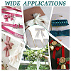 9M Single Face Velvet Ribbon with Gold Edge OCOR-WH0092-09A-6