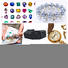 Velvet Jewelry Flap Pouches with Snap Button X-TP-WH0007-10B-6