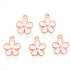 Alloy Enamel Charms ENAM-R059-02A-RS-1