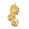 304 Stainless Steel Pendants STAS-M116-21G-1