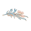 Alloy Enamel Alligator Hair Clips Finding AL-CBA8479-03KCG-1
