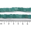 Natural Dyed White Jade Beads Strands G-Q008-C01-01B-5