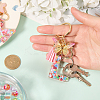 Zinc Alloy Tassel Keychain KEYC-WH20004-12B-3