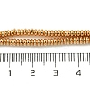 Electroplated Synthetic Non-Magnetic Hematite Beads Strands G-H020-J01-03-4