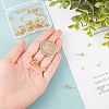 30Pcs 5 Styles 304 Stainless Steel Ball Post Stud Earring Findings STAS-PH0001-48-5