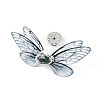Butterfly Epoxy Resin Pins JEWB-N010-02D-3