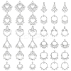96Pcs 12 Styles Alloy Hollow Chandelier Component Links FIND-PH0061-70-1