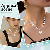 100Pcs 5 Styles Transparent Glass Cabochons GGLA-SP0001-02-4