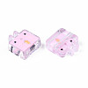 Transparent Acrylic Beads ACRC-S039-10F-3