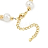 Rack Plating Brass Micro Pave Cubic Zirconia Charm Bracelets BJEW-P341-09G-3