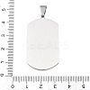 Jesus Theme 304 Stainless Steel Pendants STAS-D387-01B-P-3