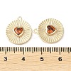 Real 18K Gold Plated Brass Pendants KK-F862-02G-02-3
