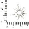 201 Stainless Steel Pendants LS-STAS-I359-02P-3