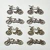 8Pcs 4 Styles Tibetan Style Alloy Pendants FIND-FS0002-59-10