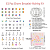 DIY European Bracelet Making Kits DIY-YWC0006-03A-2