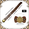 Western Retro PU Leather & Resin Imitation Gemstone Disc Chain Belts with Alloy Buckles AJEW-WH20064-21-2