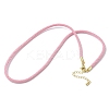 3MM Nylon Milan Cord Necklace Making NJEW-H084-01G-36-1