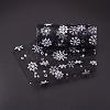 Snowflake Deco Mesh Ribbons OCOR-P010-G15-2