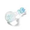 Transparent Resin Pendants LS-RESI-A019-01B-3