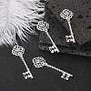 Key Tibetan Style Pendant Rhinestone Settings LS-TIBEB-A101291-AS-LF-5