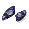4Pcs 4 Styles Transparent Epoxy Resin Pendants RESI-B032-04B-2