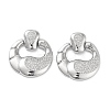 Brass with Cubic Zirconia Pendants KK-K353-06P-1