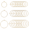 Brass Wine Glass Charms Rings KK-PH0001-43G-NF-1