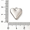 Anti-Tarnish 304 Stainless Steel Pendants STAS-I321-75P-3