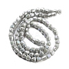 Electroplate Glass Beads Strands EGLA-D030-P4mm-B08-3