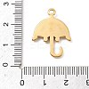 304 Stainless Steel Pendants STAS-I334-11G-3