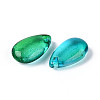5Pcs Transparent Glass Beads X-GLAA-PW0001-25P-3