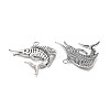 Tibetan Style Alloy Big Pendants TIBE-N014-01AS-2