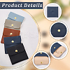 5Pcs 5 Colors PU Imitation Leather Jewelry Storage Bags ABAG-CL0001-04A-5
