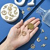 10 Styles Alloy Crystal Rhinestone Pendants FIND-YW0005-21-5